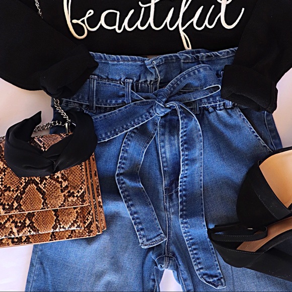 1 Left! ❤️HP❤️ Paper-bag Jeggings - Picture 6 of 8